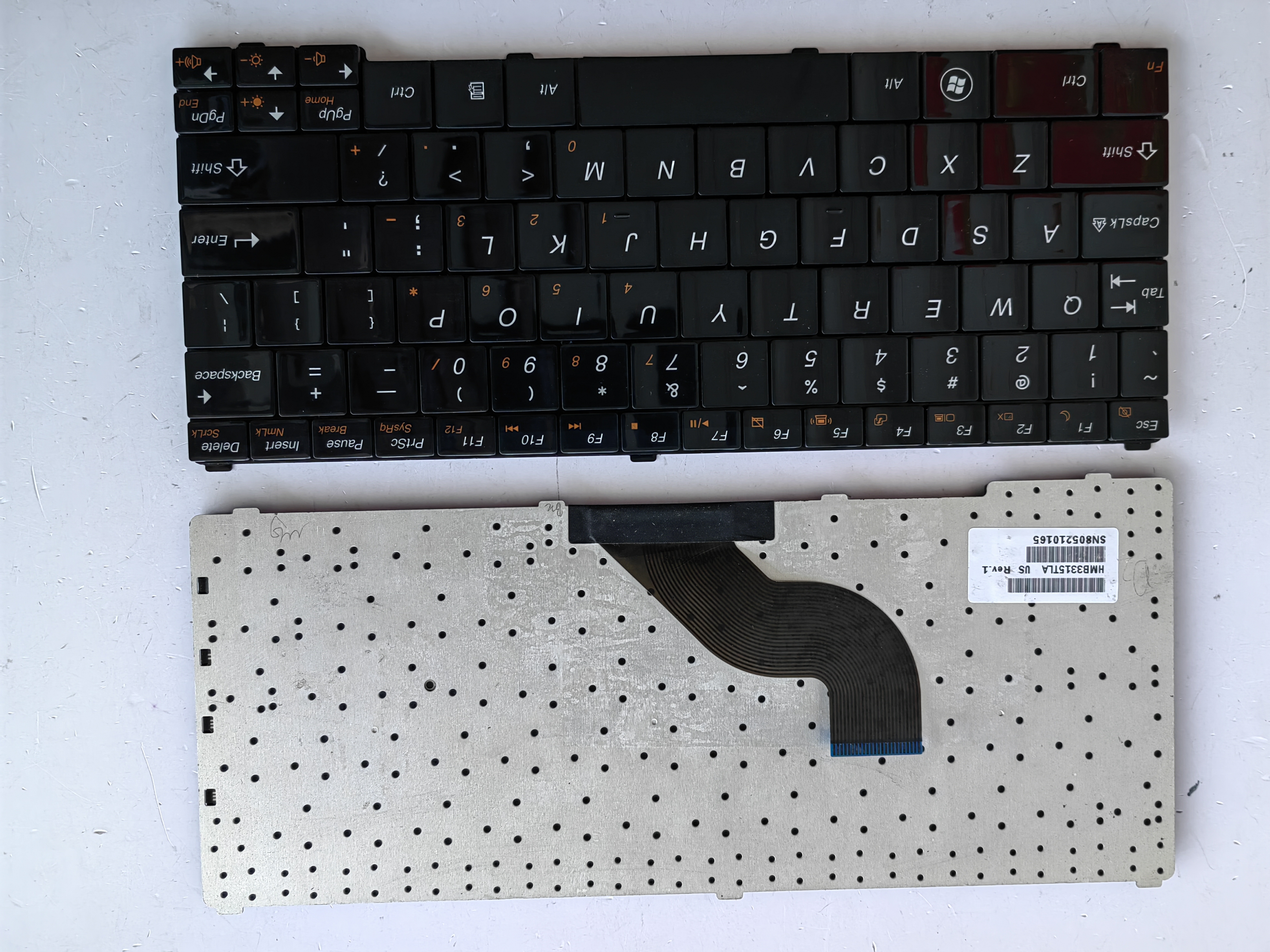 Picture of New Replacement Laptop Keyboard For LENOVO S10-3T/U150/U110/U130 BLACK US Layout